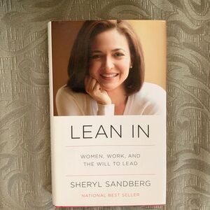 Lean In Women Work Will to Lead – Sheryl Sandberg Hardcover Book